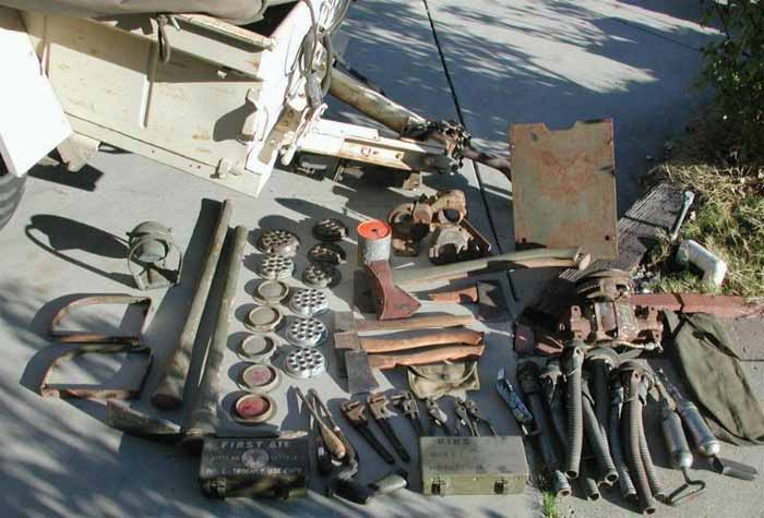 Military surplus willys jeep