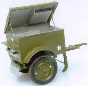 Here is photograph of a K-38 Jeep Trailer Model.