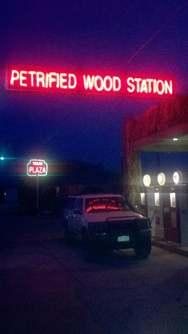 Petrified Wood Station - Gas Station and Traveler's Camp - est. 1927 - Decatur, Texas