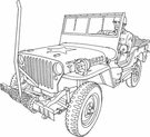 WWII Willys MB / Ford GPW Jeep European Theater