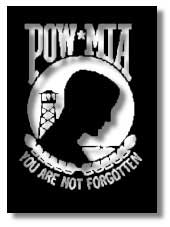 The POW/MIA flag is the only flag allowed by law to fly on the same flag pole as the US Flag. State Flags are by law to fly on their own, separate flag pole.