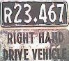 License Plates WWII 1942 Australia