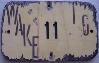 License Plates WWII 1942 Wake Island