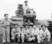 1941 Canadian License Plate in use on a British/Canadian Vickers Mk VI Light Tank at Camp Borden, Ontario, Canada