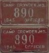 Camp Crowder, MO - 1945 - Pair