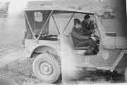 Me and My Jeep Dr. W. R. Eubank & Lt. Fox Adak, Alaska July 1943