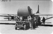 Ford Factory Photo - Testing GPW Jeeps fit into a CG-4 glider.