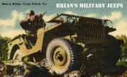 1941 Willys MA Prototype Jeep at Camp Pickett VA (Postcard)
